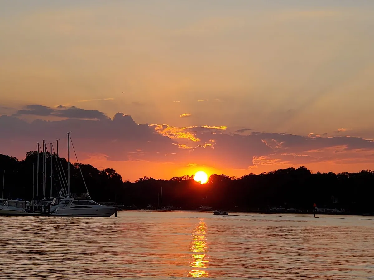 Sunsets on the water!